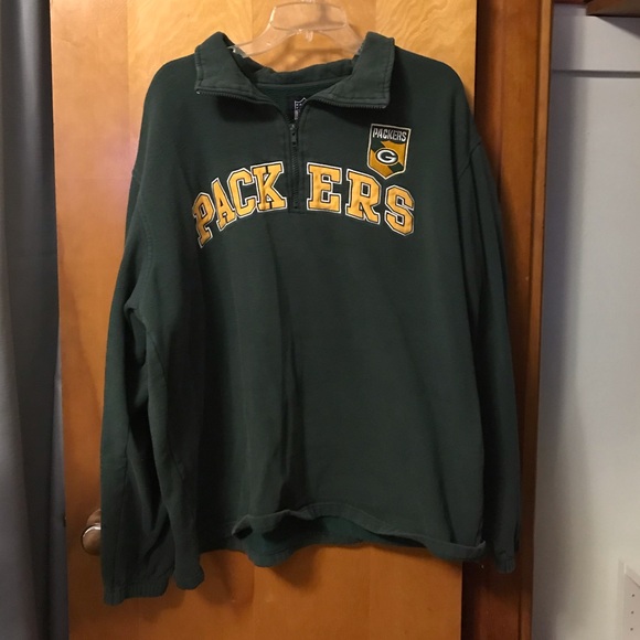 Vintage Green Bay Packers Quarterzip - Picture 1 of 4